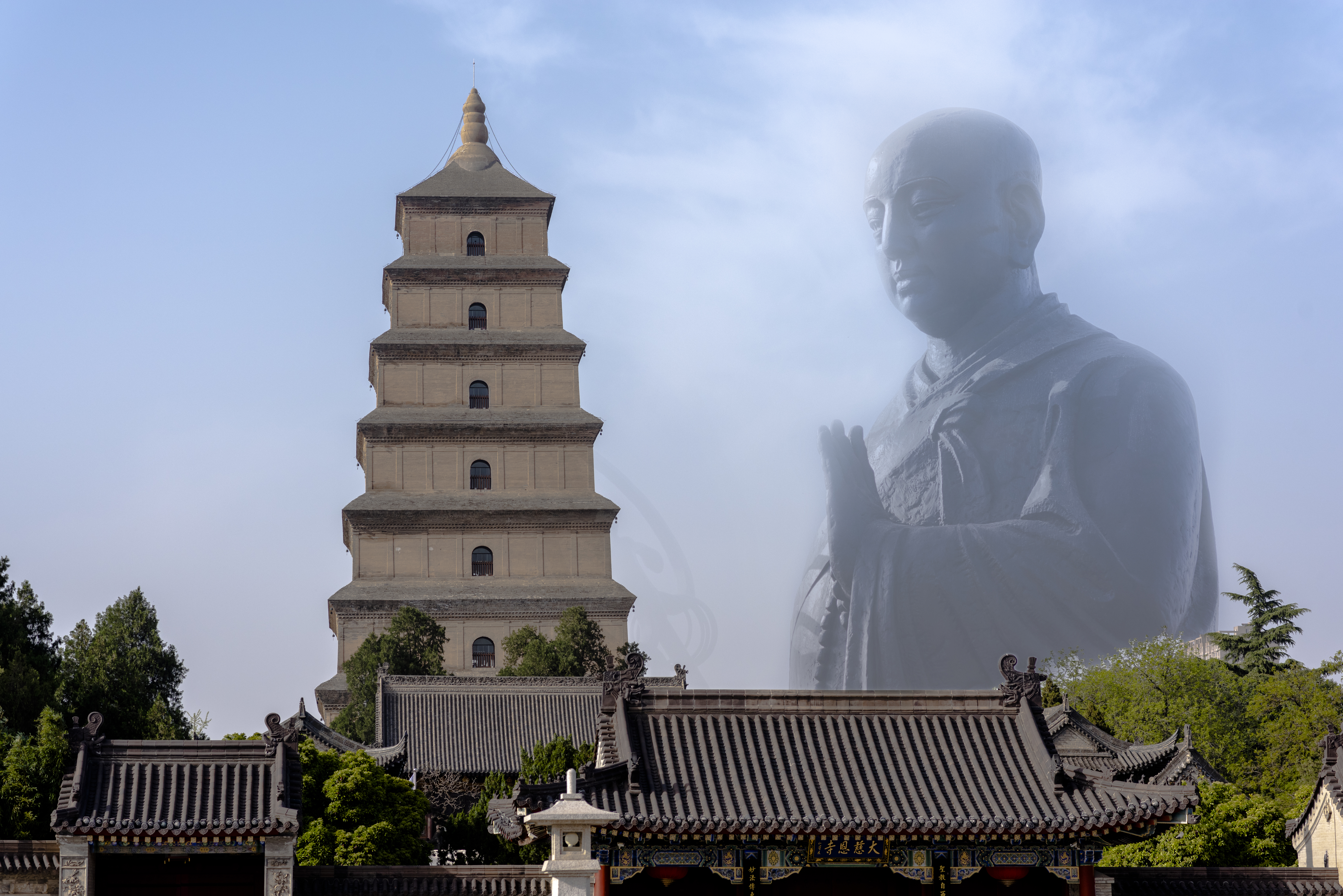 Tooyo Hotel (Xi'an Bell Tower and Drum Tower Huimin Street)Over view