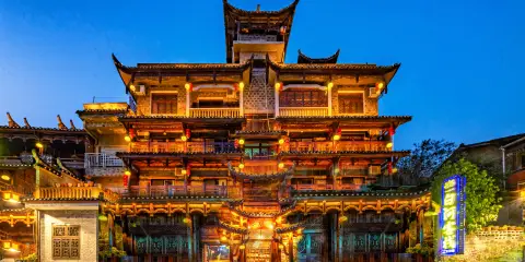 白河溪谷客棧(芙蓉鎮大瀑布店)