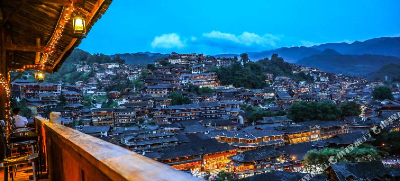 西江千户苗寨又见老友记观景客栈图片