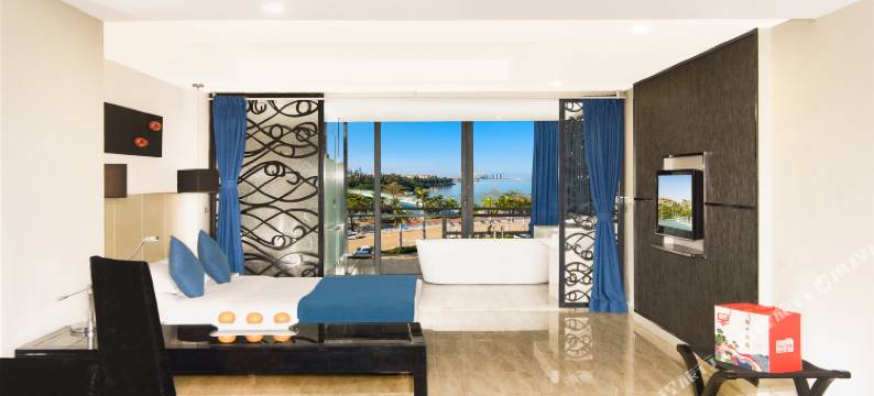 海口悦玺海景酒店(万绿园云洞图书馆店)图片