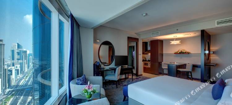 迪拜瑞汉金玫瑰罗塔纳酒店(Rose Rayhaan by Rotana - Dubai)图片