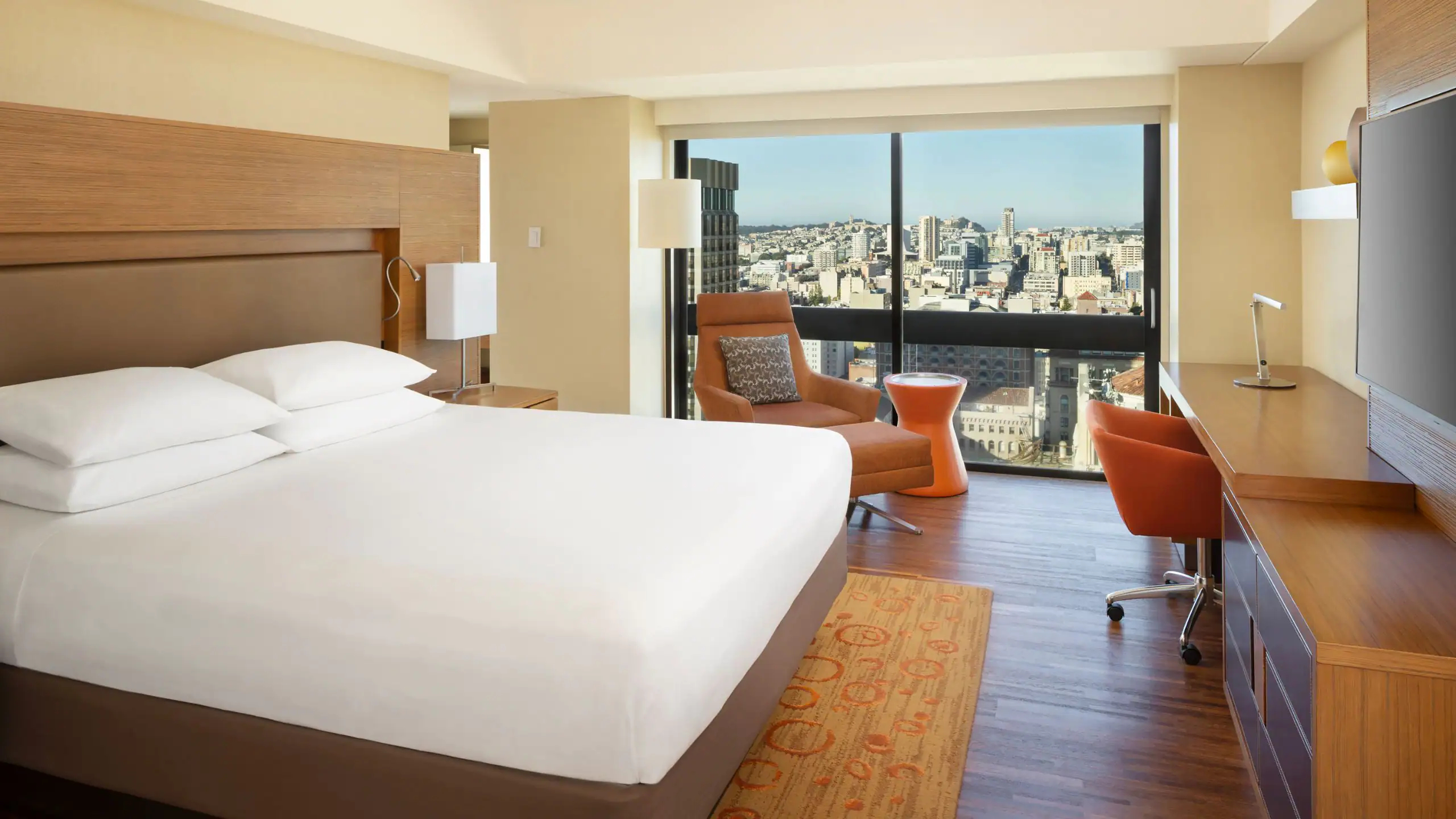 Grand Hyatt San Francisco Union SquareOver view