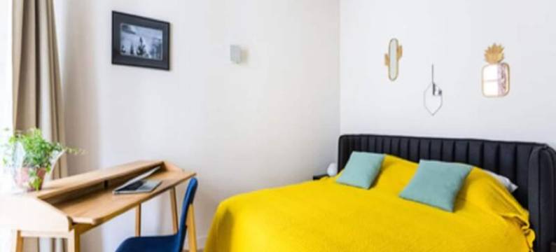 Beautiful Bright 4-Person Apartment Center图片