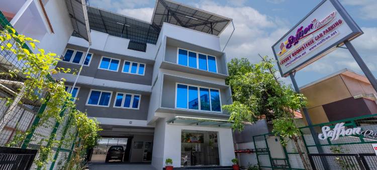 普纳马达湖的Treebo Vsaffron Regency(Treebo VSaffron Regency, Punnamada Lake)图片