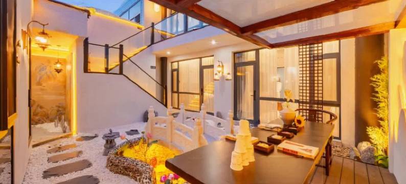 云山青HolidayVilla•宋氏美学|兰庭居私汤观景民宿(忻州古城店)图片