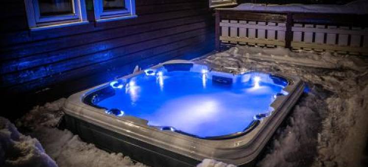 Cabin in Hodlekve with 5 Bedrooms & Hot Tub.图片