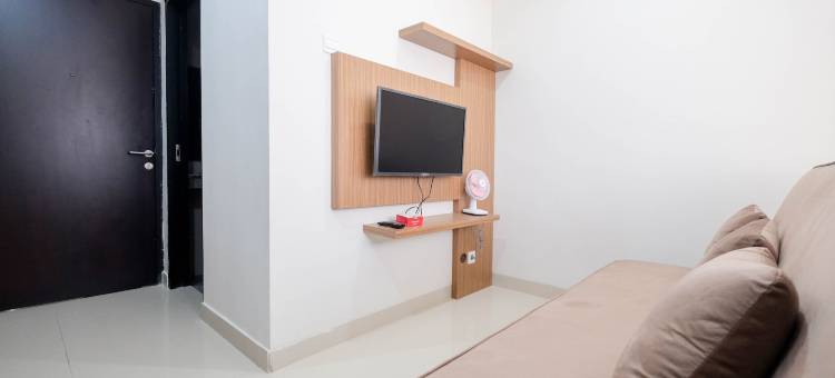 在Atlanta Residences的温暖如家的1卧室公寓，由Travelio提供(Warm and Homey 1Br Apartment at Atlanta Residences by Travelio)图片