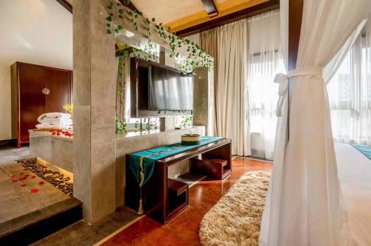 遇见美宿抹茶公寓(航海西路2号分店)