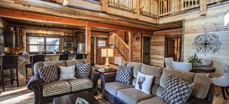 Ridge View, Hot Tub & Jacuzzi Tub, Steam Spa, Wood Outdoor Fireplace, Sleeps 6图片