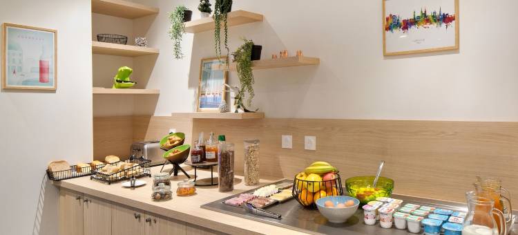 波尔多海事特内奥阿帕特公寓酒店(Ténéo Apparthôtel Bordeaux Maritime - Cité du Vin)图片