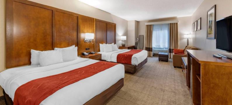 史蒂文生牧场舒舒适套房酒店(Comfort Suites Near Six Flags Magic Mountain)图片