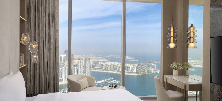 迪拜码头天空洲际酒店集团洲至奢选(Ciel Dubai Marina, Vignette Collection by IHG, the world’s tallest hotel.)图片