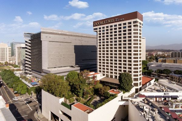 洛杉矶市中心希尔顿逸林酒店(Doubletree by Hilton Los Angeles Downtown)预订价格,联系电话位置地址【携程酒店】
