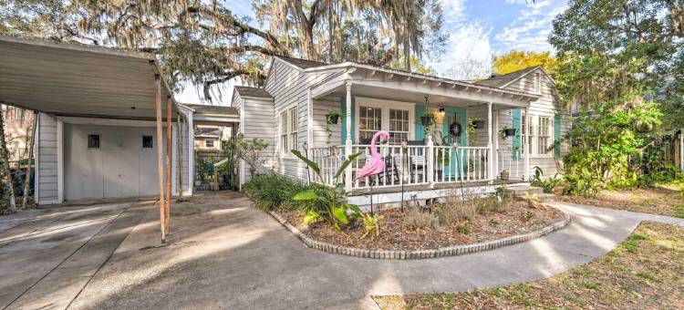 市中心冬季花园小屋，距离迪士尼约12英里！(Downtown Winter Garden Cottage about 12 Mi to Disney!)图片