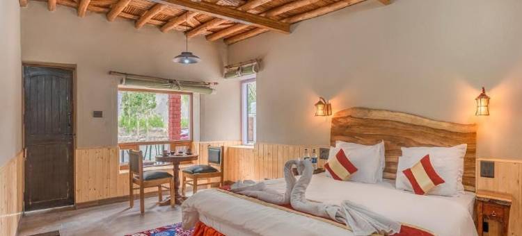 Echor Mud Huts Tabo Spiti山谷(Echor Mud Huts Tabo, Spiti Valley)图片