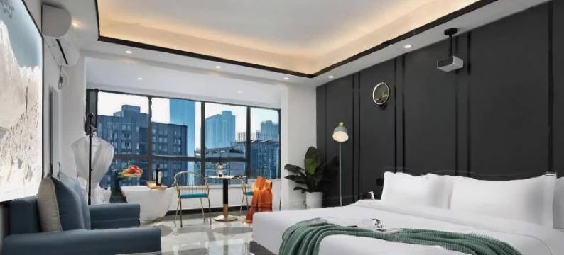 长沙景莱·轻奢酒店(五一广场地铁站橘子洲景区店)图片