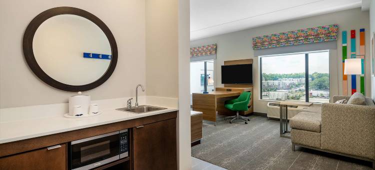 北卡罗来纳罗利市区欢朋套房酒店(Hampton Inn & Suites by Hilton Raleigh Midtown)图片