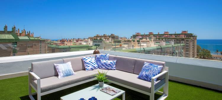 Great penthouse next to the beach. Elcano Terrace图片