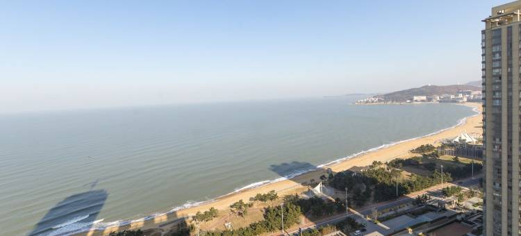 国际海水浴场海景壹号一线海景威海梁小妹公寓(环海路分店)图片