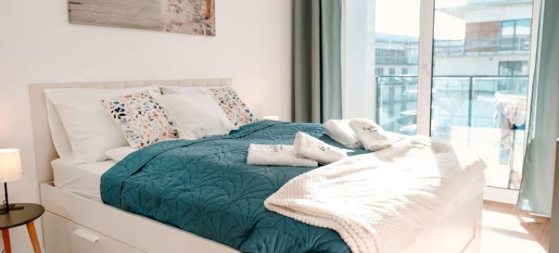 迪兹诺夫河边和海滩边的公寓(Apartment with Swimming Pool, Sauna)图片