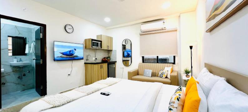 海得拉巴HICC的Olive服务式公寓(Olive Serviced Apartments - HICC Hyderabad)图片