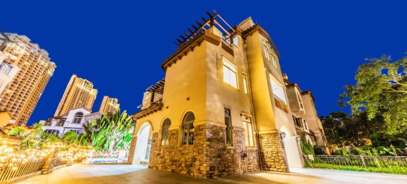 美的鹭湖伴山泳池度假别墅(人康路分店)图片