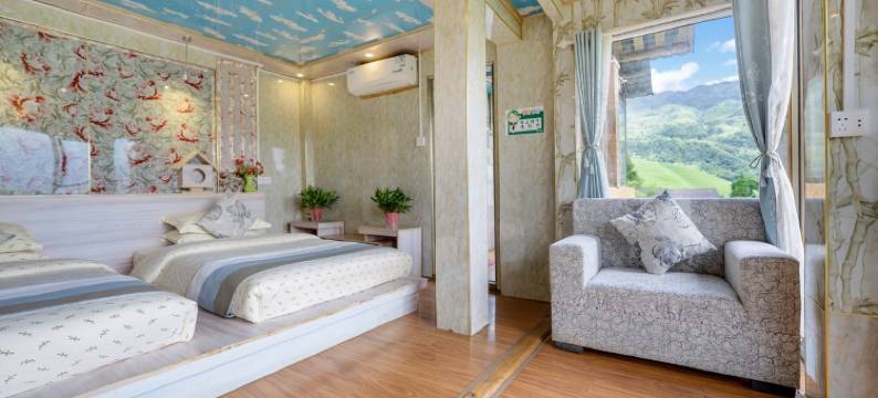 枫叶荻花秋瑟瑟公寓(和大线分店)图片