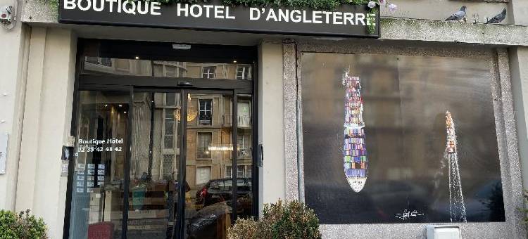 凯富酒店-英格兰勒阿弗尔(The Originals Boutique, Hôtel d'Angleterre, le Havre, Centre, Plage)图片