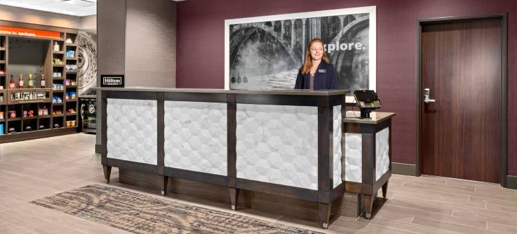 斯波坎市中心南欢朋套房酒店(Hampton Inn & Suites Spokane Downtown South)图片