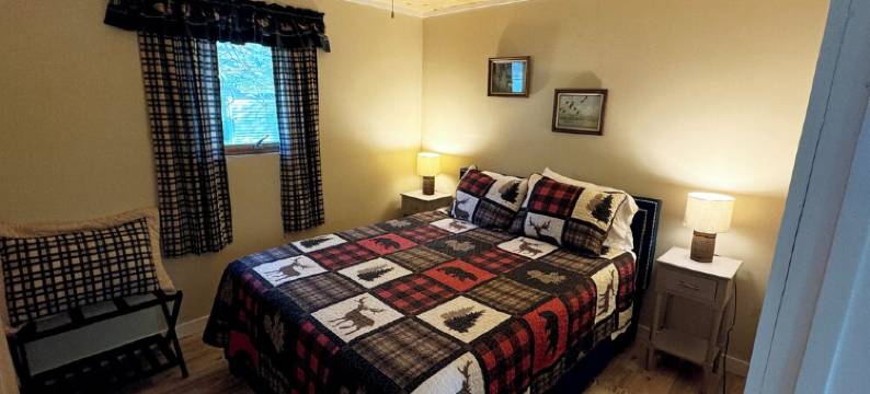 Cozy lakefront home on Dowling Lake, Superior WI. Private dock w/Kayaks.图片