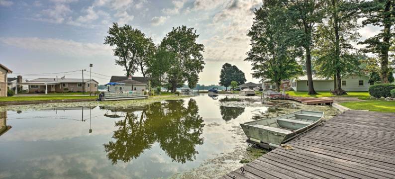 拥有湖泊通道和院子的华丽不来梅家庭(Gorgeous Bremen Home with Lake Access and Yard!)图片