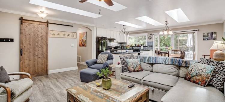 Peaceful, private 3BD home nestled in the redwoods图片