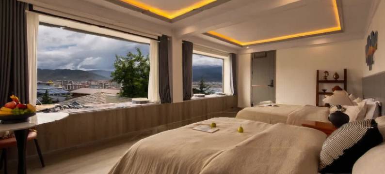 香格里拉·扎实农布·藏式禅意·观景庭院图片