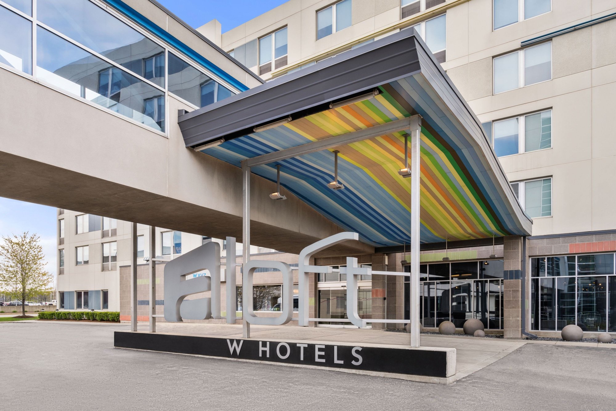 Aloft Chicago O'HareOver view