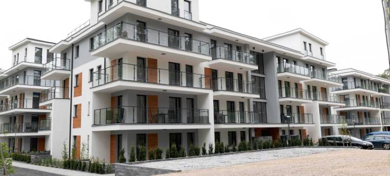 舒适公寓，全年开放的泳池(Apartment in Pobierowo Near Baltic Sea)图片