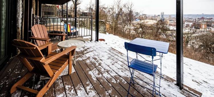 Mt Adams Studio+Steps to Art Museum+Fully Equipped+Stellar City Views+Fast Wifi图片