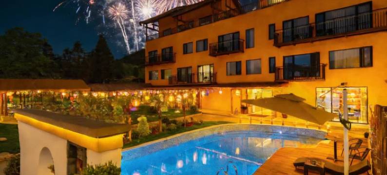谷雨春夏·Travel旅行秘境泳池设计师花园美宿(望仙谷景区店)图片