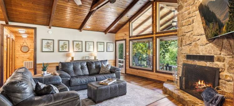 私人15英亩带池塘热水浴缸游戏室(Sharp Hollow by Beyond Expectations W Hot Tub)图片