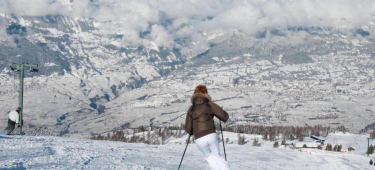 Apartment with balcony views of  Nendaz图片
