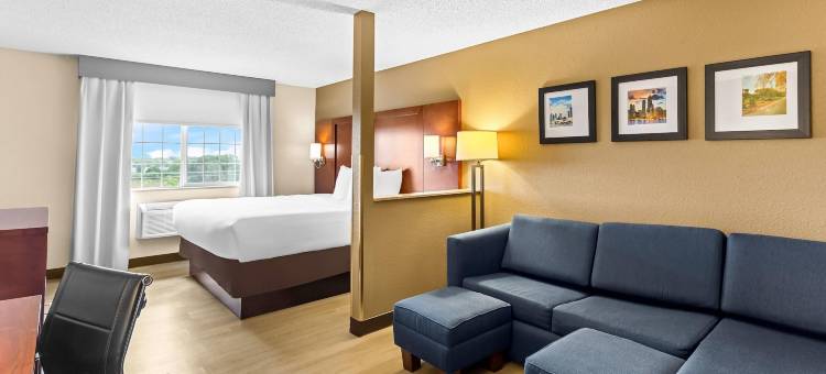葛雷斯雷克舒适套房酒店-近利伯蒂维尔北(Comfort Suites Grayslake Near Libertyville North)图片