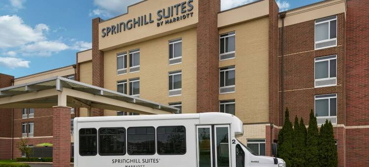 罗穆勒斯底特律都会机场万豪SpringHill酒店(SpringHill Suites Detroit Metro Airport Romulus)图片
