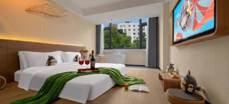 郑州龙猫精灵酒店(大卫城人民医院地铁站店)图片