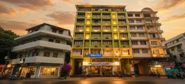 FabHotel Manoshanti - 靠近Big Daddy娱乐场(FabHotel Manoshanti - Nr. Big Daddy Casino)图片