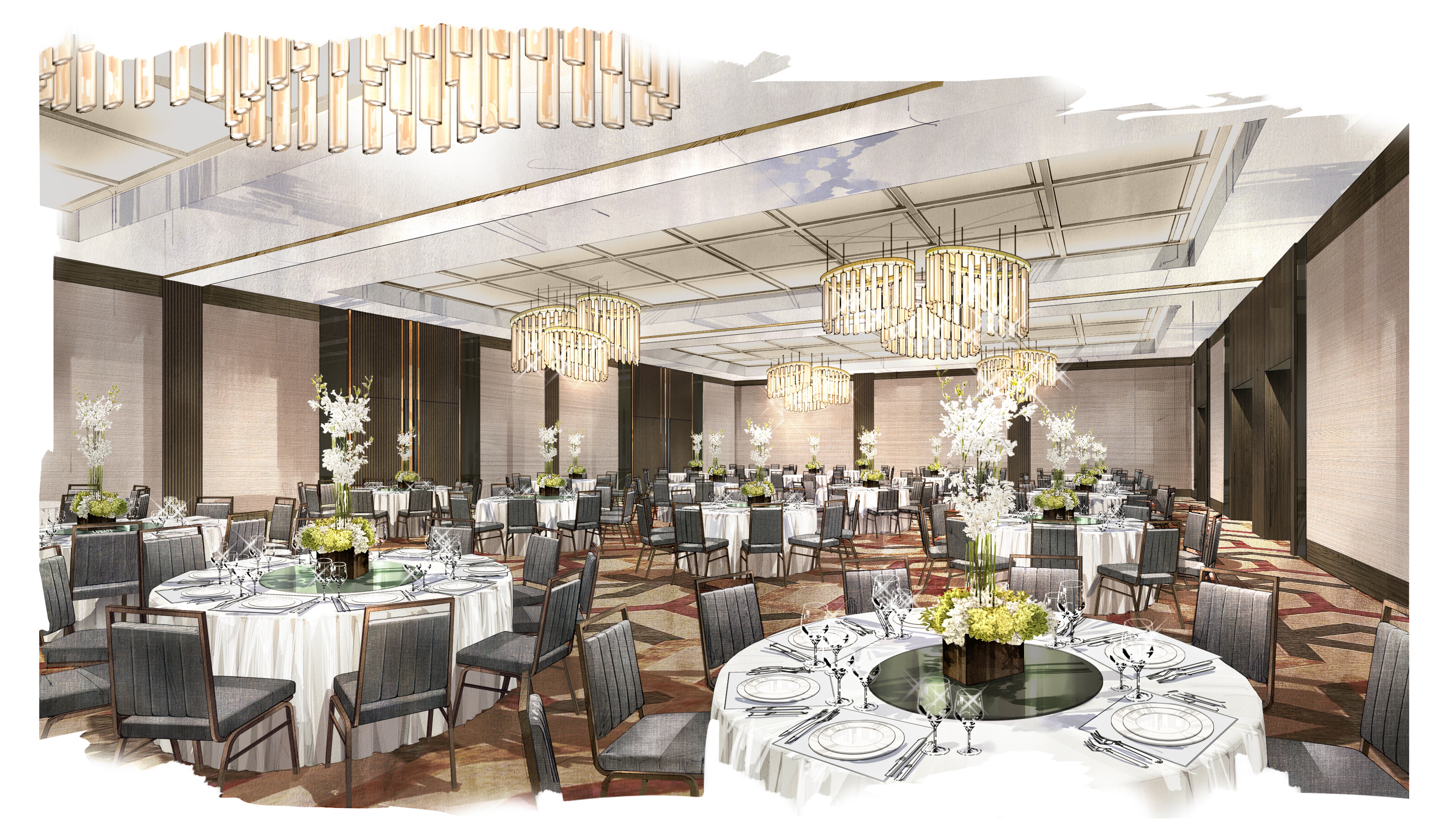 Omni Hotel at the Battery Atlanta Over view