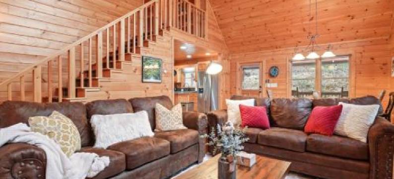 Relaxing Cabin Near Bear Claw Vineyard, Hot Tub, Game Room, Pet Friendly, Sleeps10图片