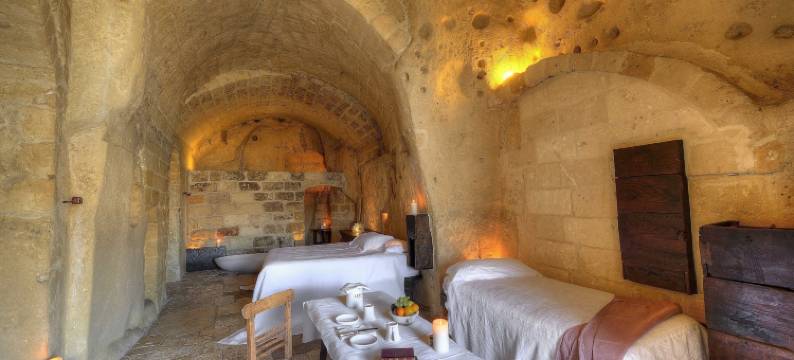 赛克斯坦蒂奥西维塔洞穴酒店(Sextantio le Grotte Della Civita)图片