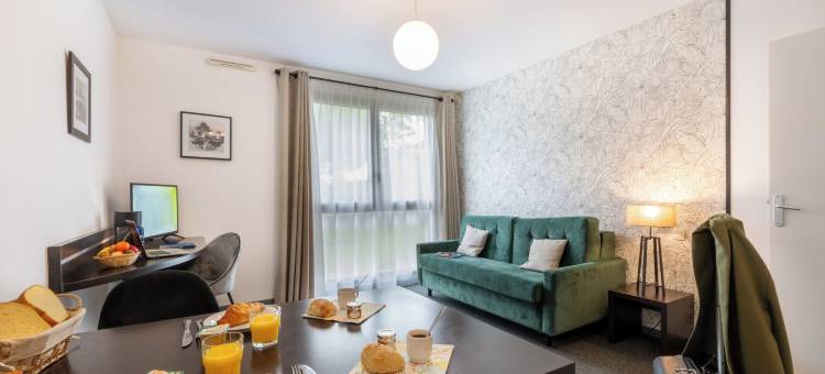 图卢兹圣马丁内梅阿公寓酒店(Nemea Appart Hotel Toulouse Aéroport)图片