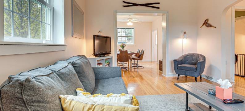 距离波基斯17英里的度假屋，步行可至海滩和主街(17 Mi to Porkies: Getaway Steps to Beach & Main St)图片