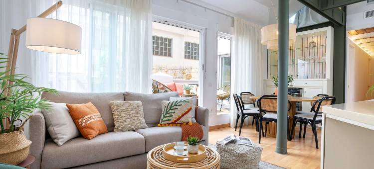 Stylish Penthouse with Terrace in central Malaga. Mitjana图片