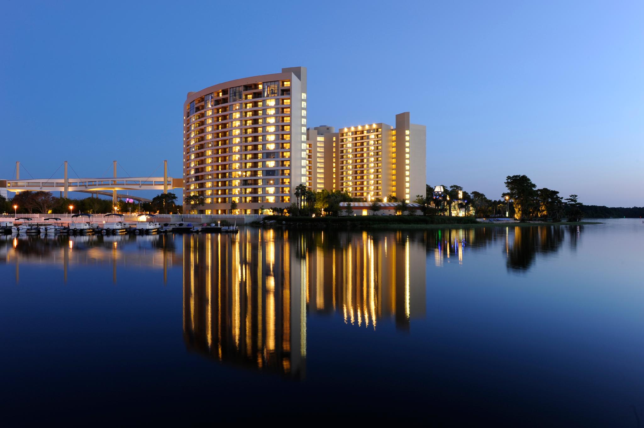 Disney's Contemporary Resort Over view